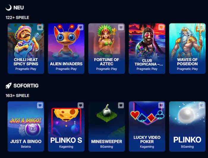 Gonzabet Casino games